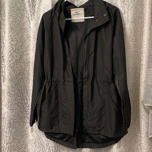 O’Neill black raincoat